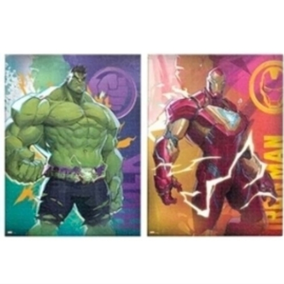 1000 X4 Marvel Puzzle Pieces Set - Spiderman, Captain America, Hulk, Iron Man - Picture 5 of 6